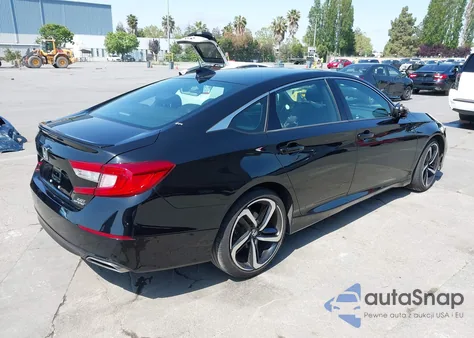 2019 Honda Accord Sport 2.0T from USA, damaged, VIN 1HGCV2F3XKA020069
